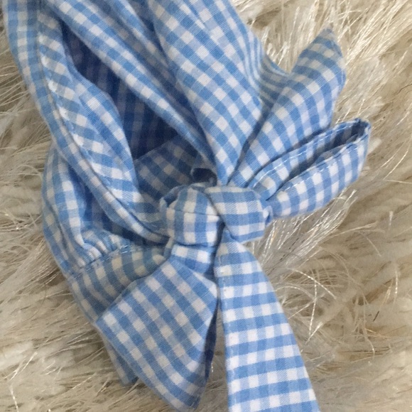 H&M plaid of the shoulder top - Picture 2 of 2